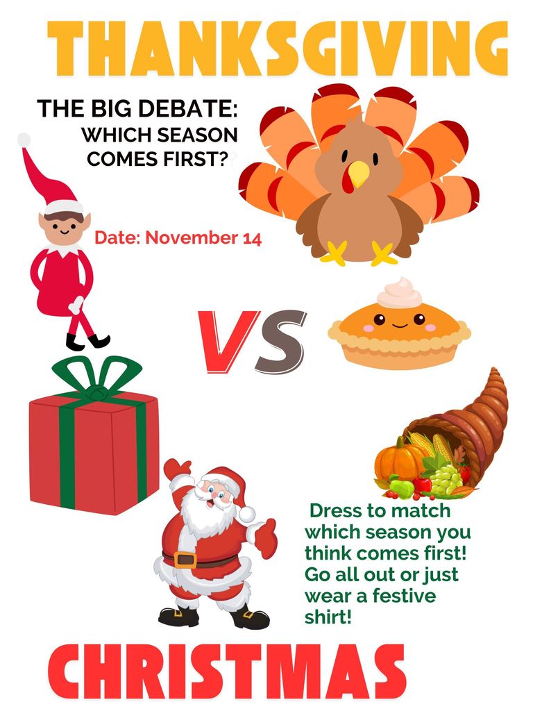 Thanksgiving vs. Christmas