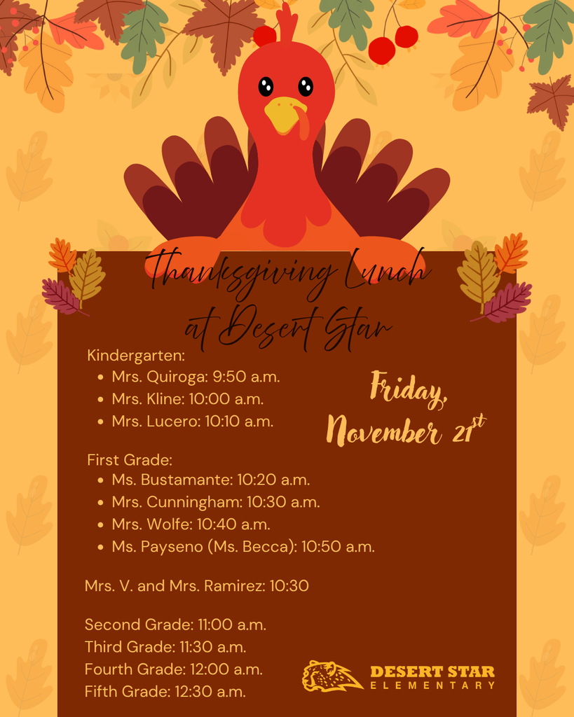 Thanksgiving Lunch Times