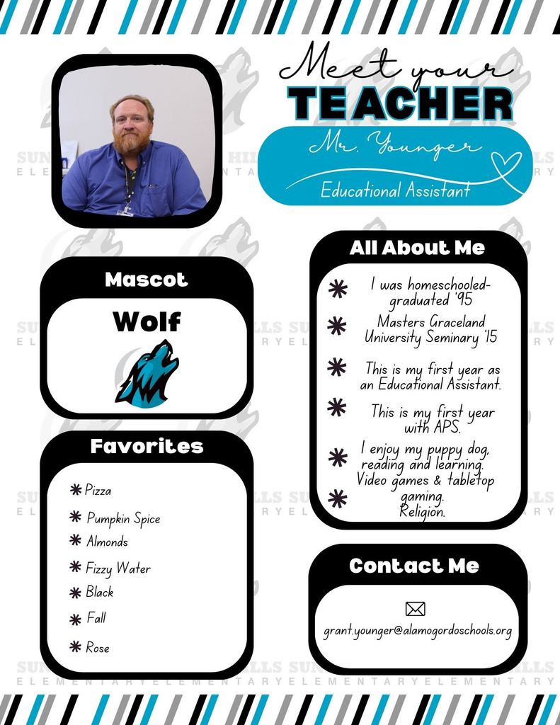 Mr. Younger Meet The Teacher