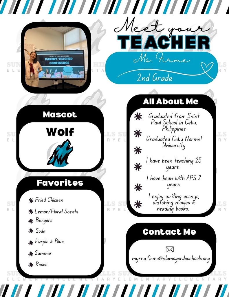 Ms. Firme meet the teacher