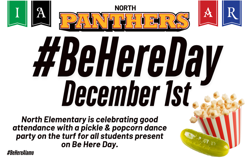 We are celebrating good attendance with pickles and popcorn. 