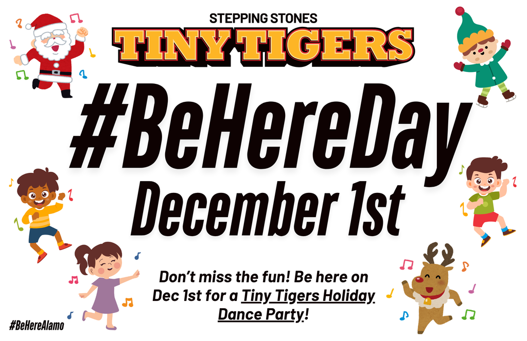 we will celebrate good attendance with a tiny tiger holiday dance party!