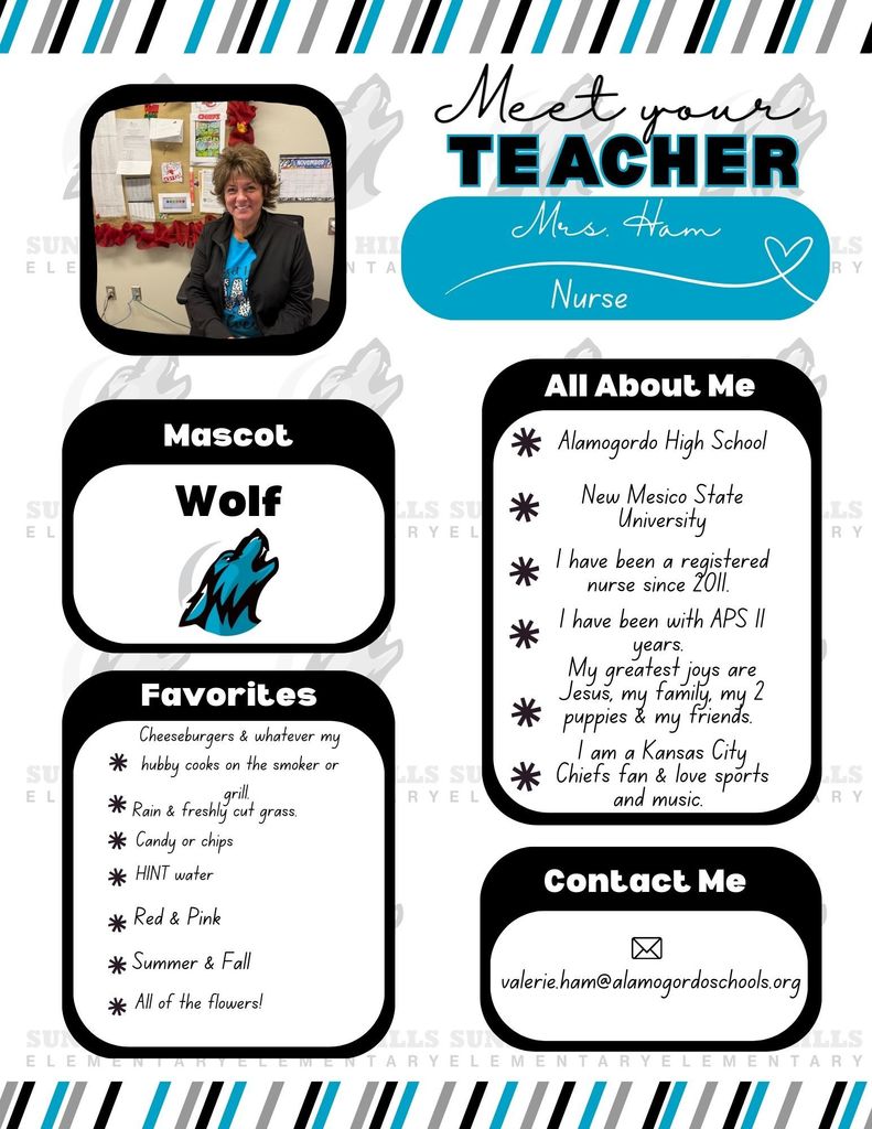 Mrs. Ham meet the teacher