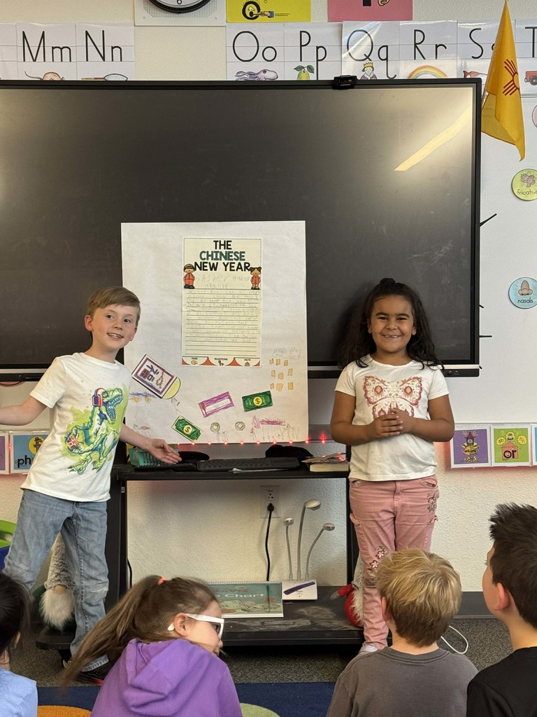 second graders talking about holidays around the world