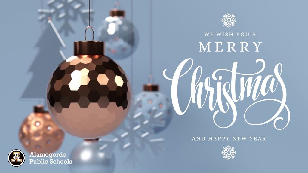 Merry Christmas and Happy New Year 