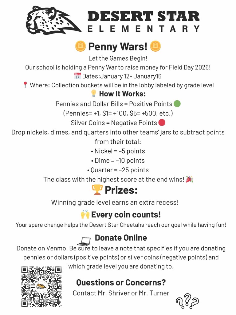 Penny Wars at Desert Star!