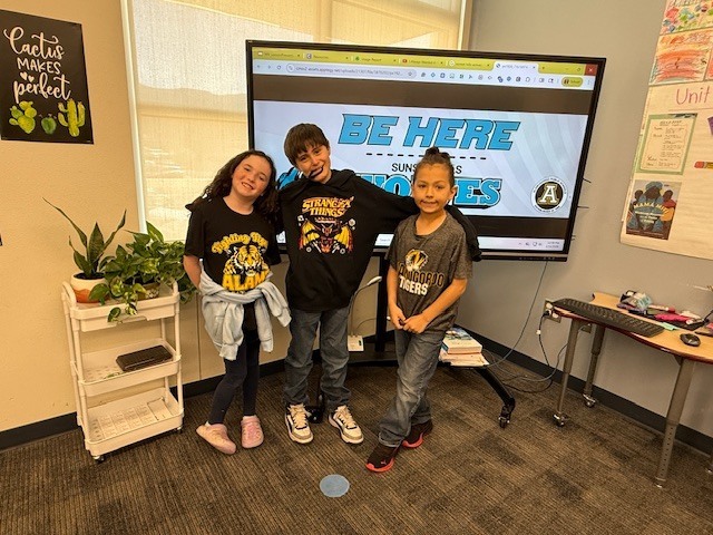 students showing be here day