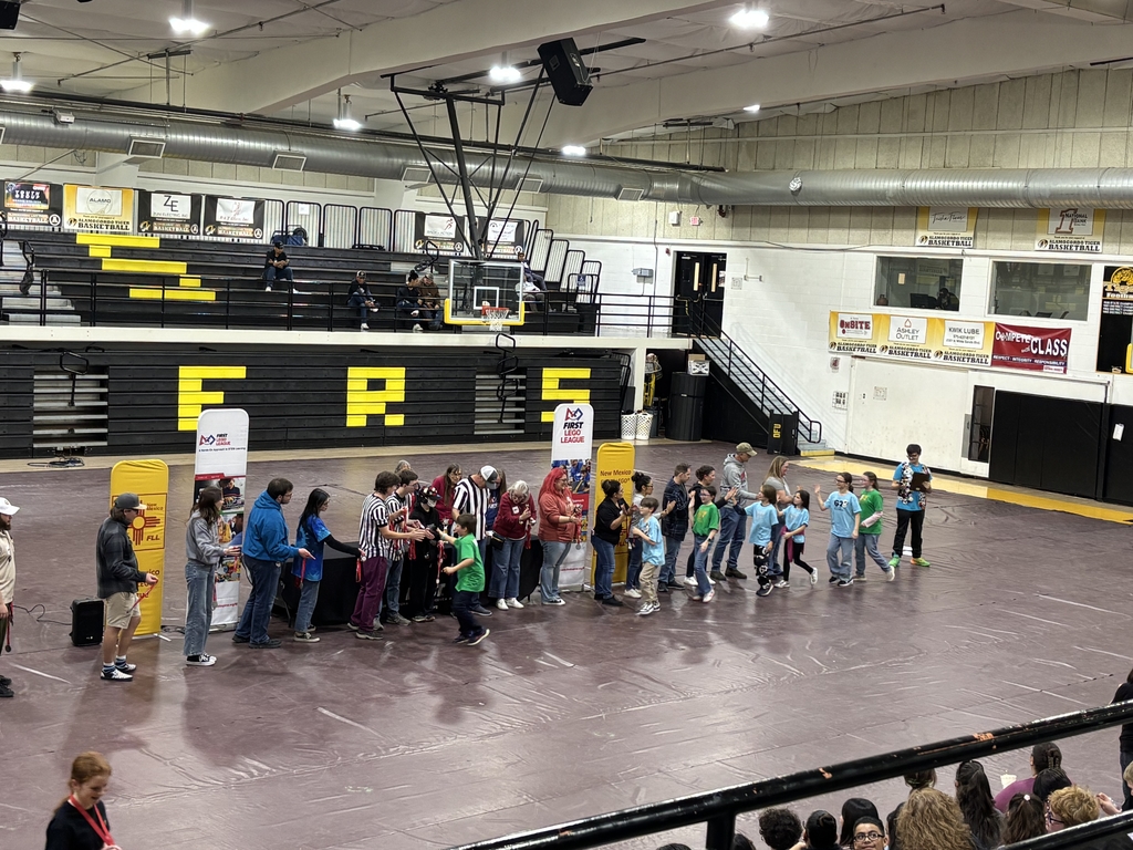Students waiting in line