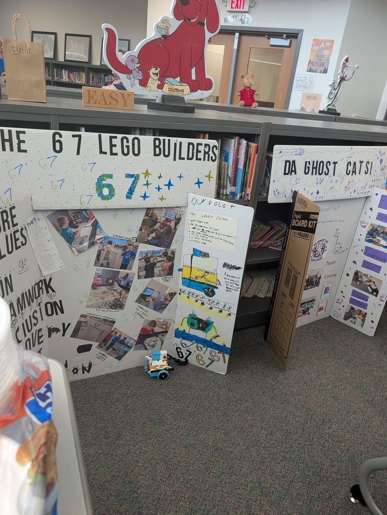 Lego league poster board from challenge team