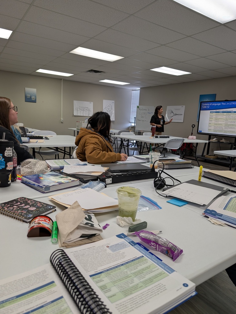 LETRS training for new educators