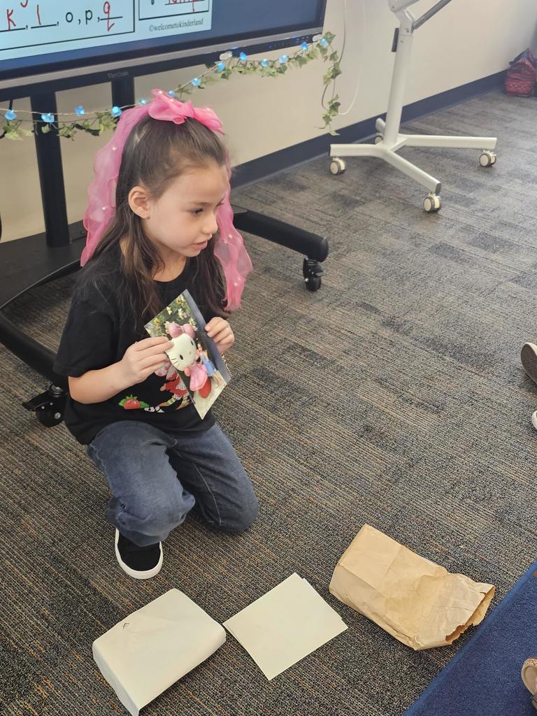 student sharing about me