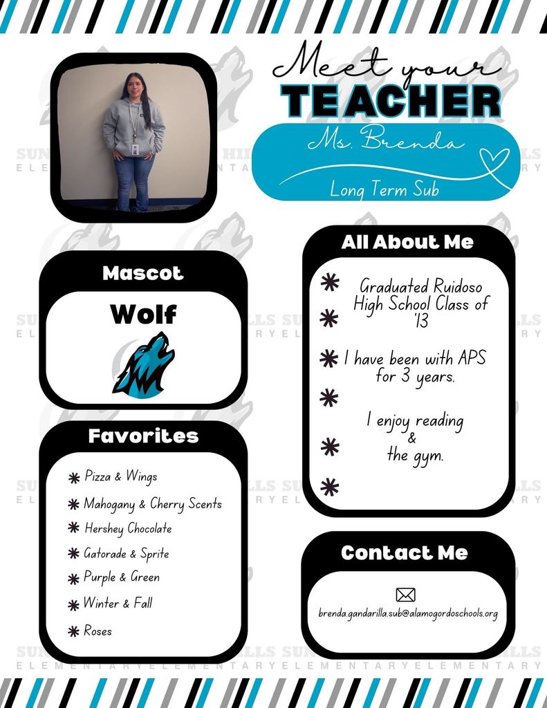 Ms. Brenda meet the teacher