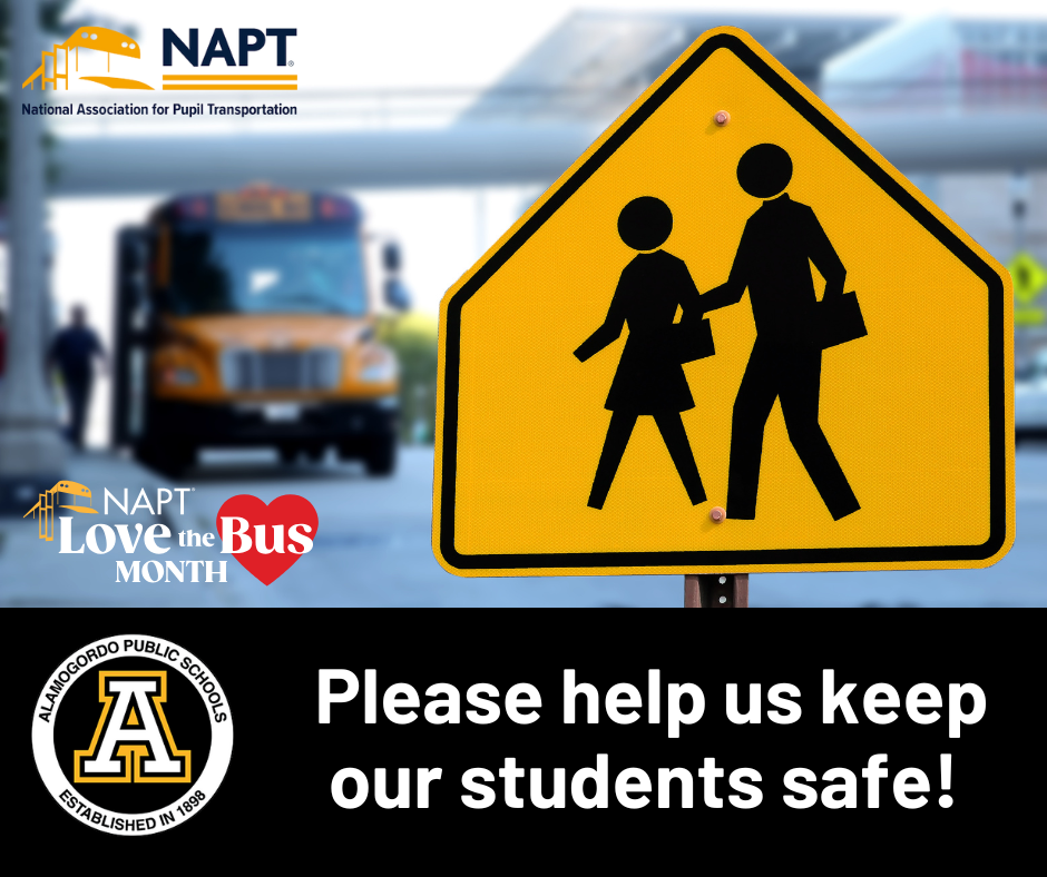 Love the bus month, please help us keep our students safe. 