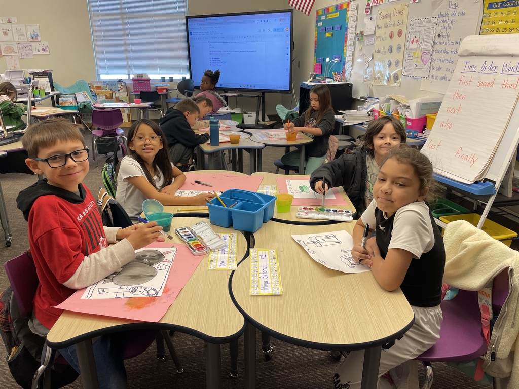 Painting our perfect pets to go with our opinion writing!