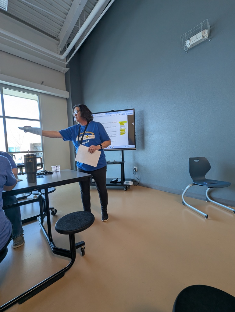 Principal doing training