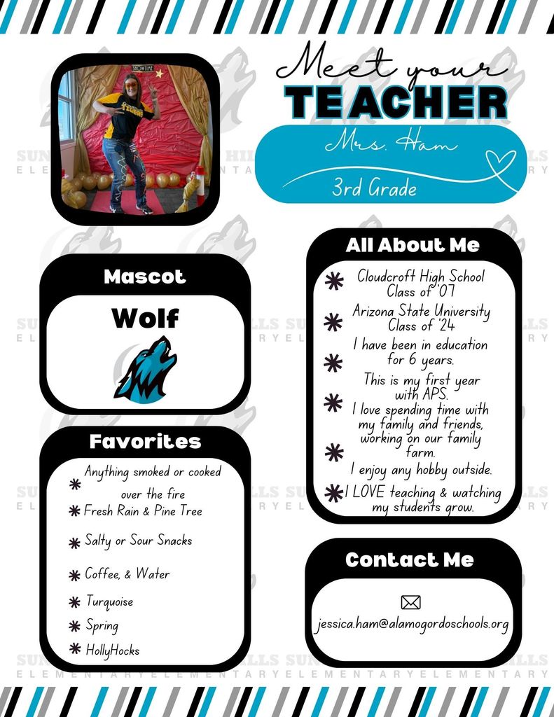 Mrs. Ham meet the teacher 