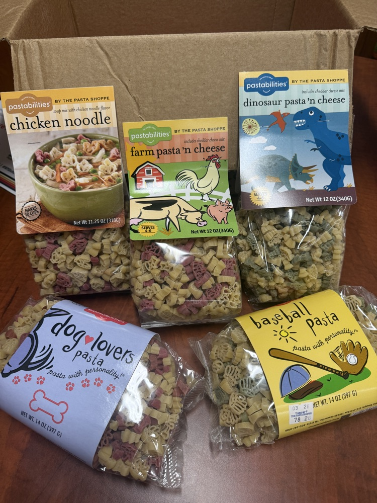 example of fun pasta offered