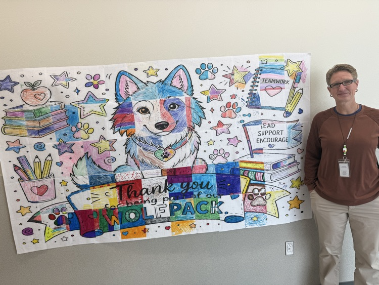 Mrs. Alexander appreciation mural 
