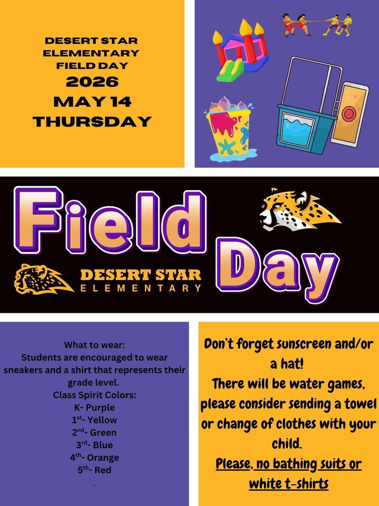 Field Day is May 14th!
