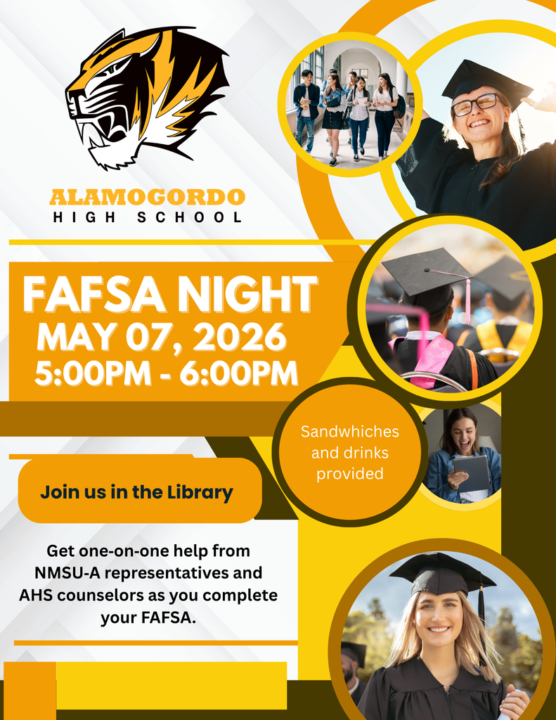 FAFSA Night May 7, 2026 5-6 p.m. flyer 