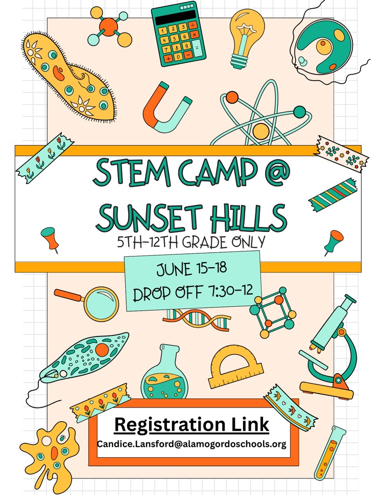 STEM camp sunset Hills june 15-18 graphic