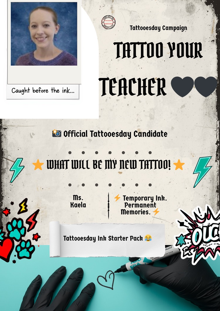 tattoo your teacher bag