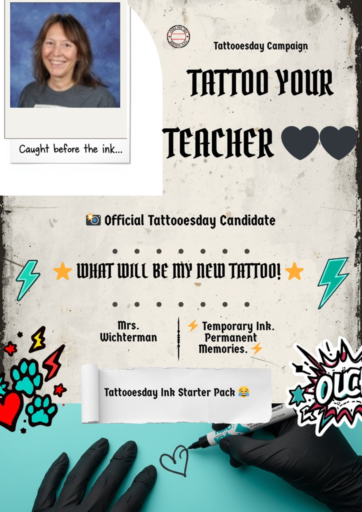 tattoo your teacher bag