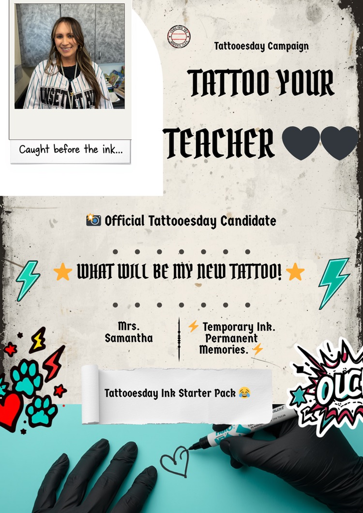 tattoo your teacher bag