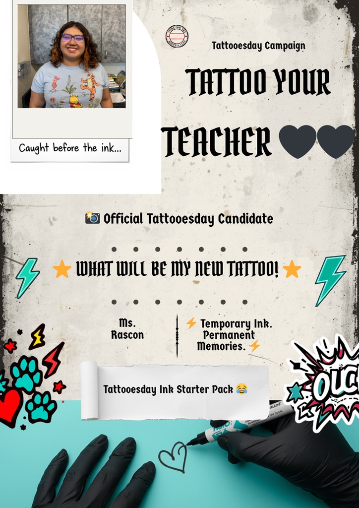 tattoo your teacher bag