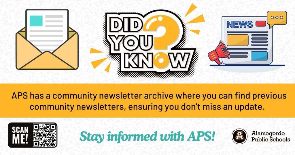Did you know APS has a community newsletter archive where you can find previous community newsletters, ensuring you don't miss an update? 