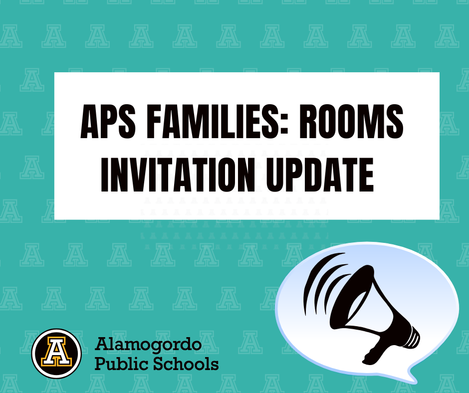 APS families Rooms Invitation Update- Graphic 