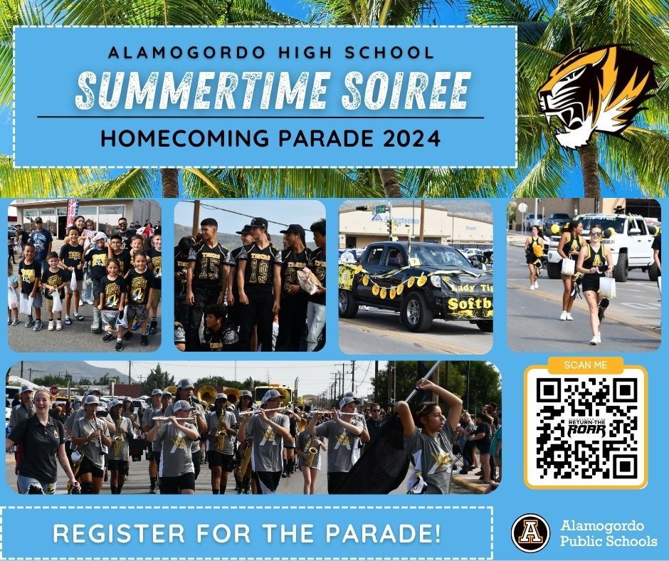 Participate in the 2024 Homecoming Parade September 12, 2024