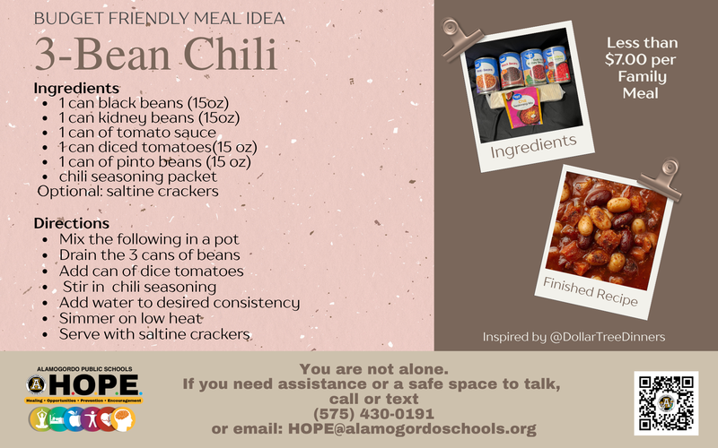 3-bean chili Recipe