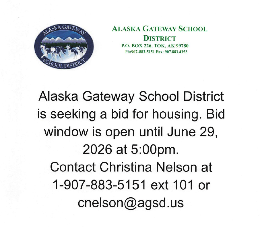 Seeking Housing Bid