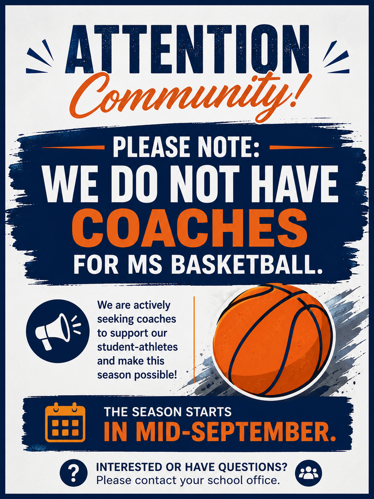 Tok School is Seeking  Middle School Basketball Coaches! 