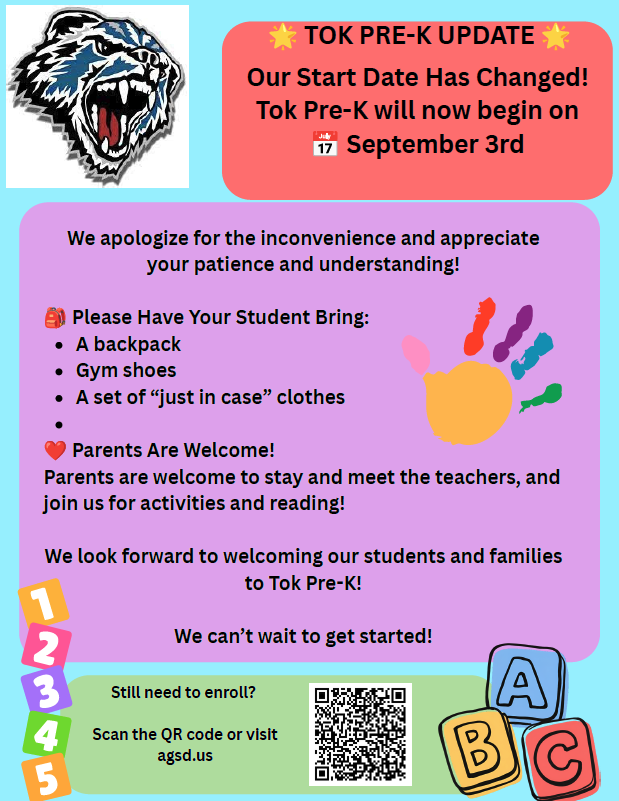 Tok Pre-K Update 
