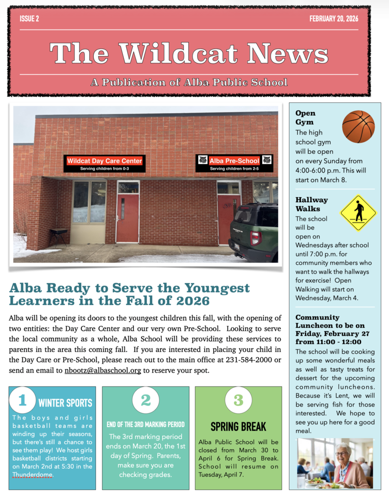 Newsletter page 1