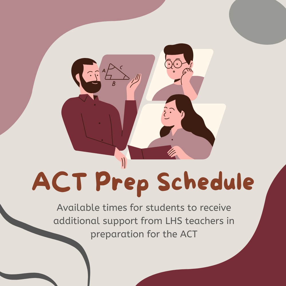 ACT Prep Schedule