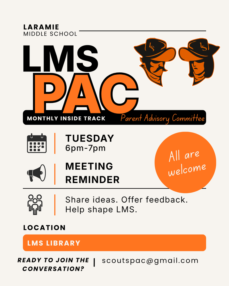 Parent Meeting Reminder for 9/22/26