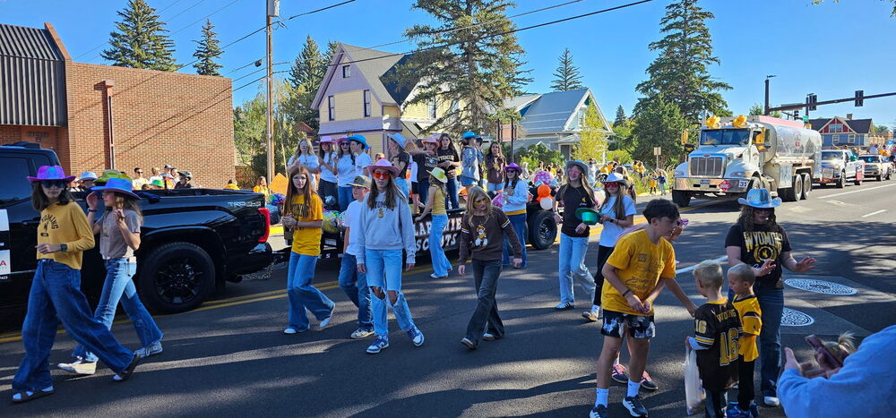 Scout Float in 2026 UW Homecoming Parade