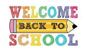 back to school decorative text