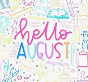 School supplies "Hello August"