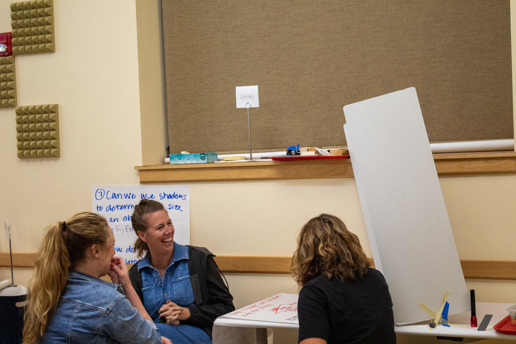 ACSD#1 teachers enjoying their planning time