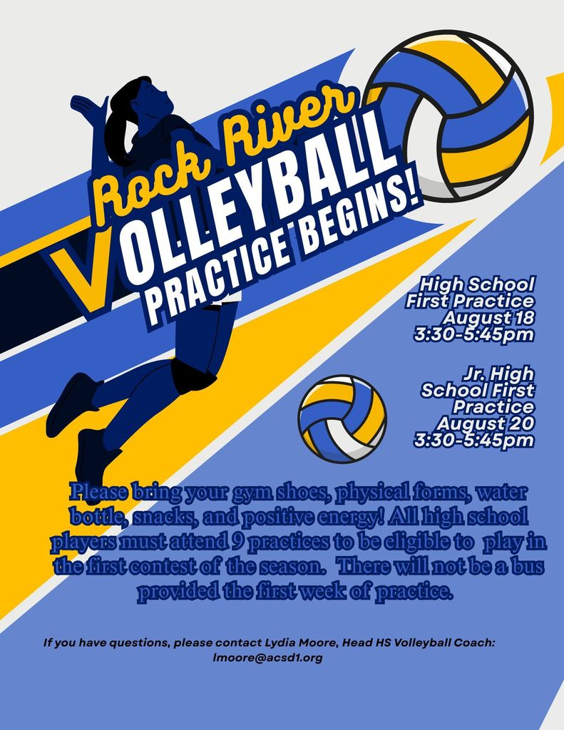 Volleyball Practice Information