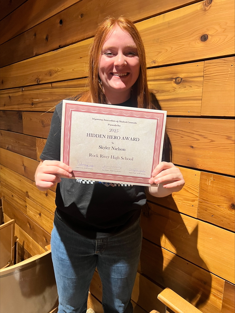 Student winning hero award