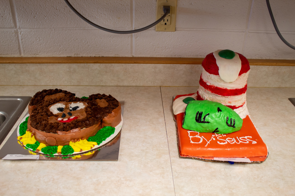 Dr. Suess and Bear cake