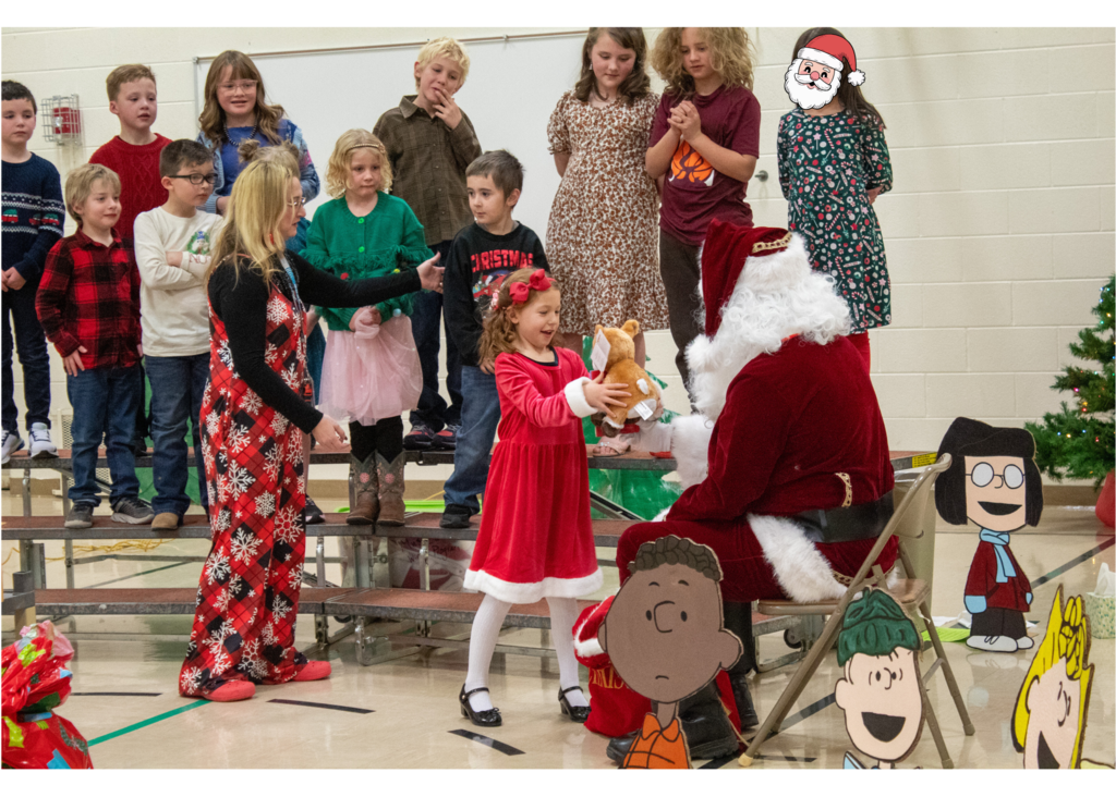Hamrony students singing in Chrsitmas program