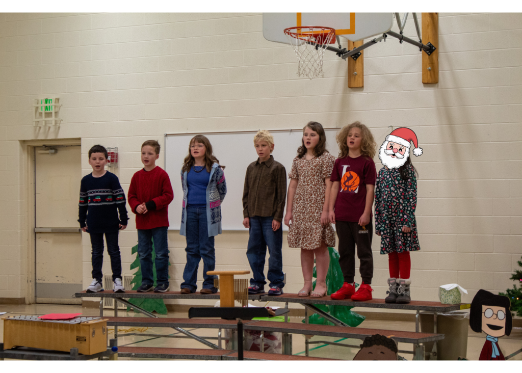 Hamrony students singing in Chrsitmas program