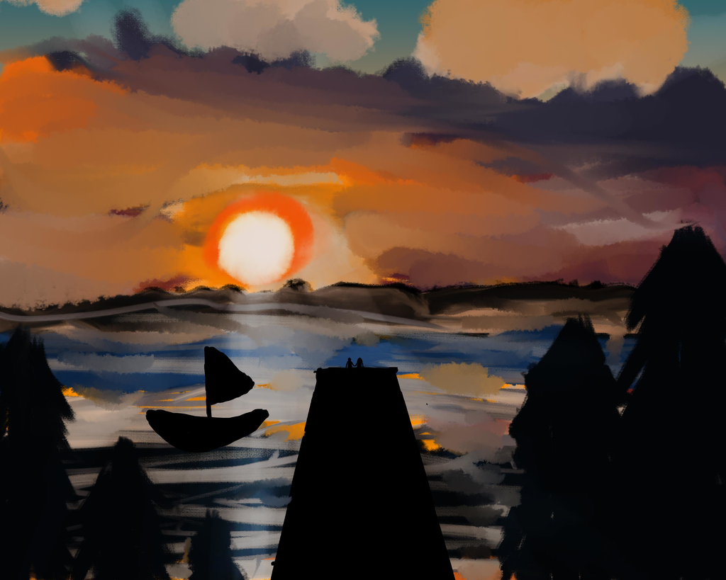 Digital copy of student artwork