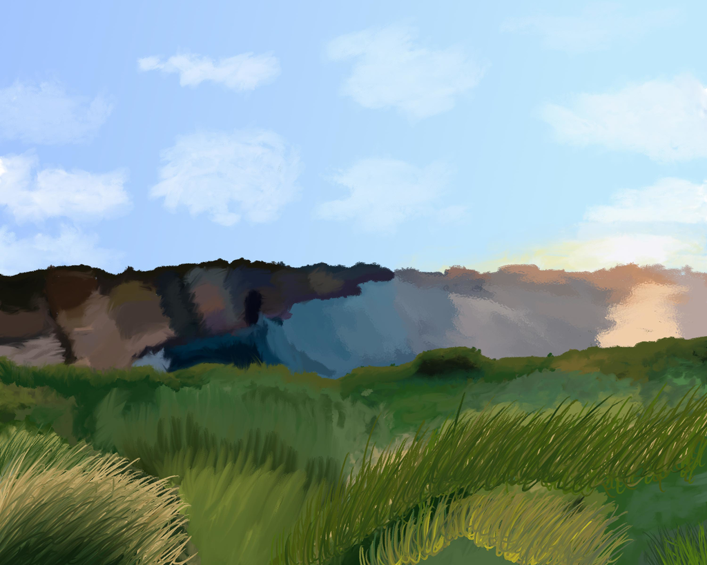 Digital copy of student artwork